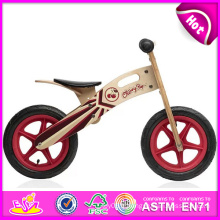 2014 nouveau et populaire enfant en bois vélo jouets jouets en bois, dernier moderne en bois enfant vélo, vente chaude équilibre en bois enfant vélo W16c083